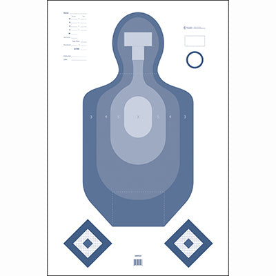 Action Target US Park Police Multi-Purpose Training and Qualification Target.