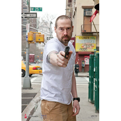 Action Target Urban Street Violence Situational Photo Target (Version 10)