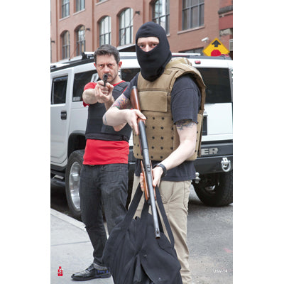 Action Target Urban Street Violence Situational Photo Target (Version 14)