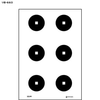 Action Target Military 6" Aimpoint Dot Training Target
