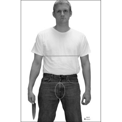 Action Target Less Lethal Training Target