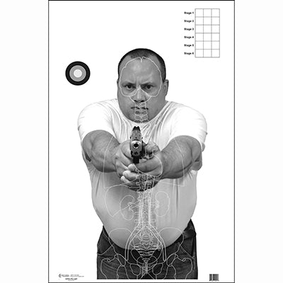 Action Target Vancouver Police Qualification Target — Pelican Supply