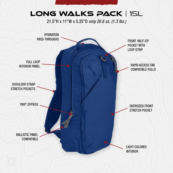 Vertx Long Walks Pack - 15L
