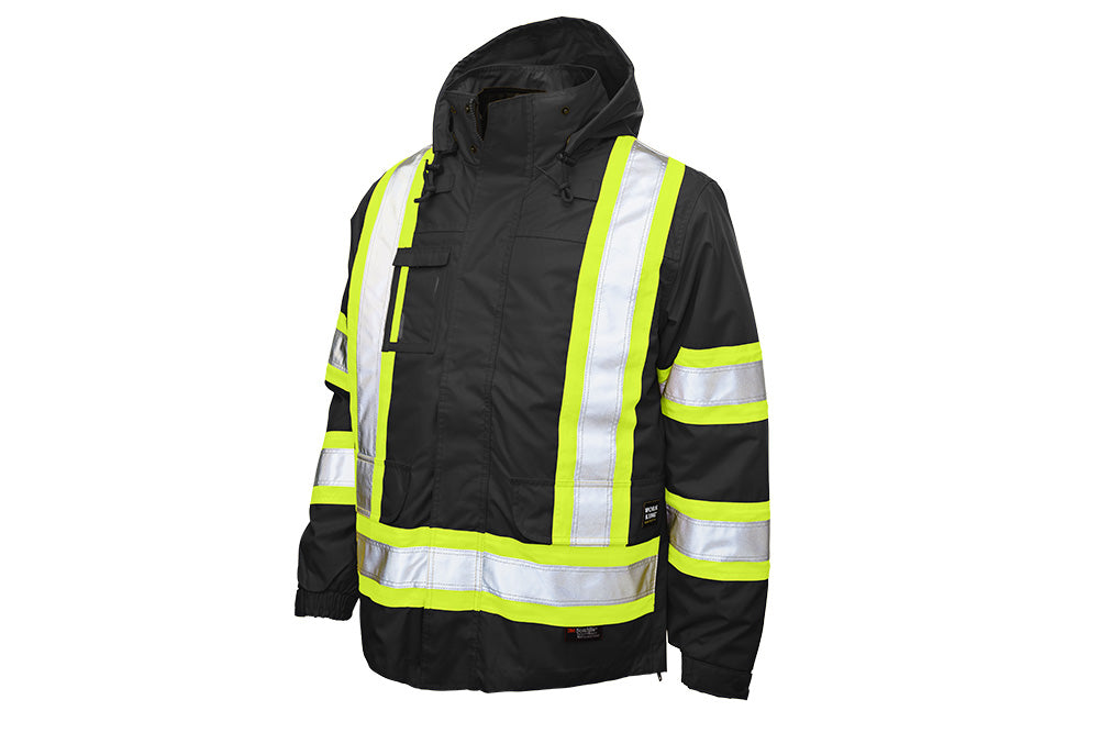Clearance - Tough Duck Safety 5-In-1 Safety Jacket, Size Large