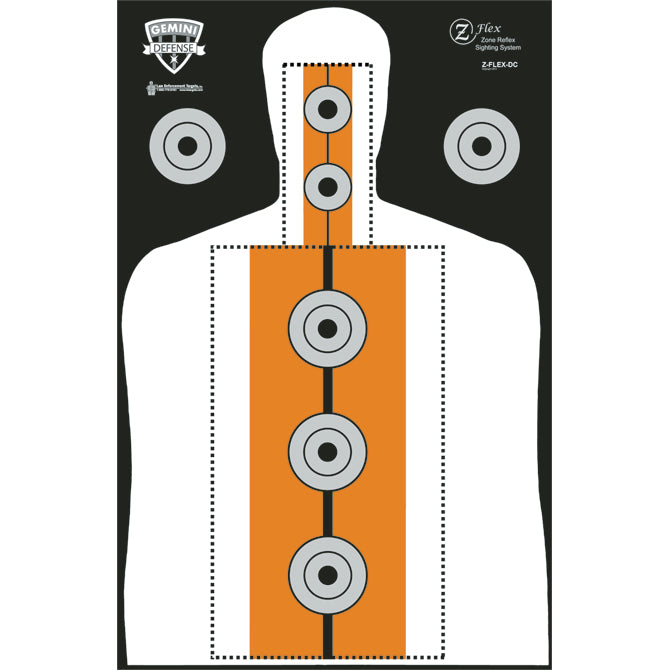 ACTION TARGET Gemini Defense Z-Flex Target