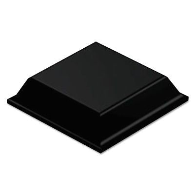 3M Industrial Bumpon Tapered Square Bumpers, Black, Polyurethane, .09 ...