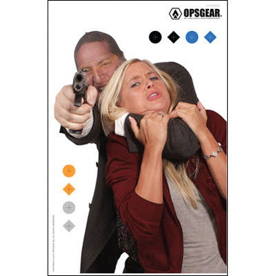 Action Target OpsGear Life-Like Paper Targets — Pelican Supply